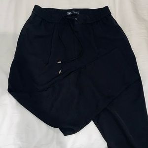 Zara black casual pant